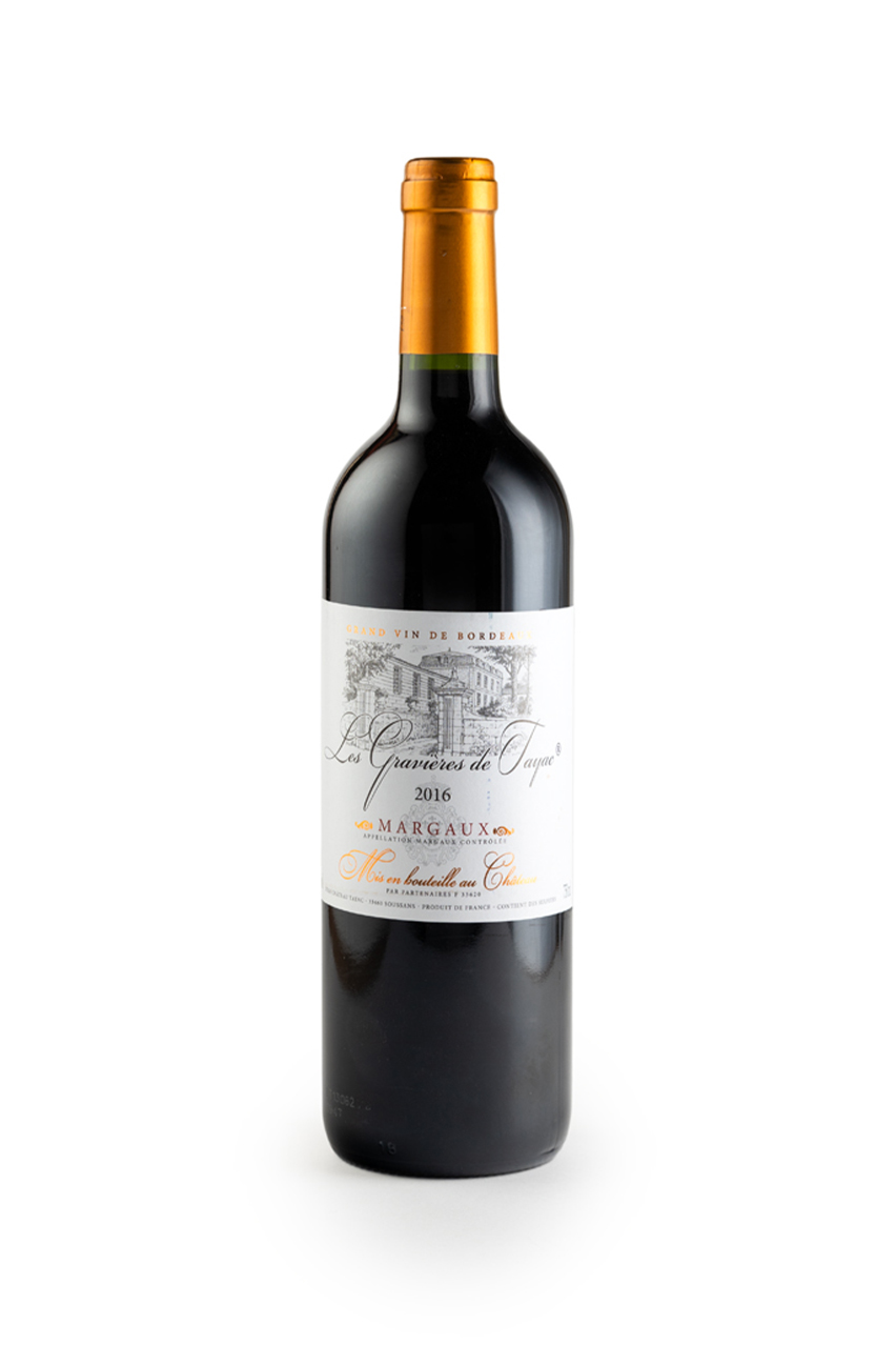 Вино Ле Гравьер де Тайяк Марго, AOC, красное, сухое, 0.75л